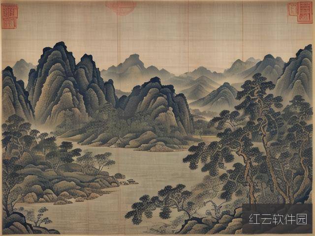 天机富春山居图，传世名画背后的艺术密码与高清观看指南